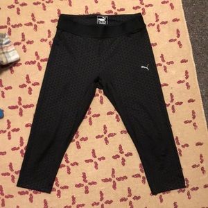 Women’s Puma Cropped Workout Running Leggings